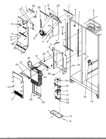 04 - Evap And Air Handling parts for Amana Refrigerator SRD325S5L / P1199401W L from AppliancePartsPros.com