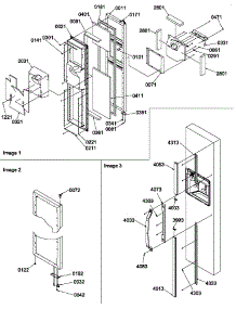 05 - Fz Door parts for Amana Refrigerator SRD327S3L / P1307105W L from AppliancePartsPros.com