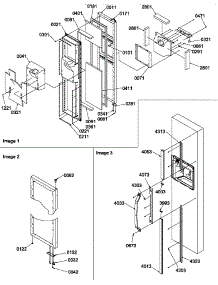 05 - Fz Door parts for Amana Refrigerator SRD327S3L / P1312502W L from AppliancePartsPros.com
