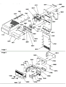 09 - Ice Maker / Control Assy parts for Amana Refrigerator SRD327S3L / P1307104W L from AppliancePartsPros.com