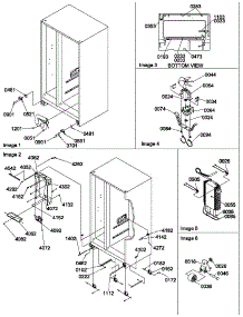 04 - Drain Systems, Rollers, And Evap Assy parts for Amana Refrigerator SRD520SW / P1186302W W from AppliancePartsPros.com