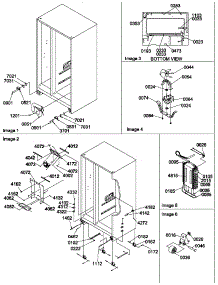 11 - Rollers, Hinges, And Evap Assemblies parts for Amana Refrigerator SRD520TW / P1313101W W from AppliancePartsPros.com