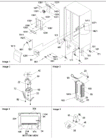 04 - Drain, Rollers, And Evap Assy parts for Amana Refrigerator SRD522VE / P1320301W E from AppliancePartsPros.com