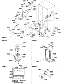 04 - Drain System, Rollers, And Evap Assy parts for Amana Refrigerator SRD528VW / P1320402W W from AppliancePartsPros.com