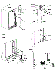 02 - Page 10 parts for Amana Refrigerator SRDE25TPE / P1190314W E from AppliancePartsPros.com
