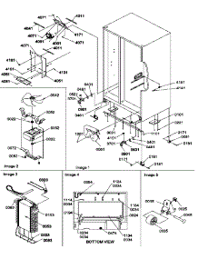 03 - Drain System, Rollers, And Evap Assy parts for Amana Refrigerator SRDE27S3W / P1190602W W from AppliancePartsPros.com