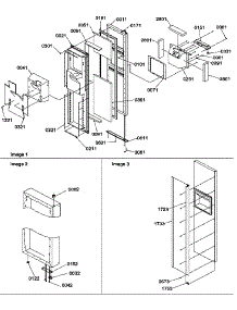 05 - Fz Door parts for Amana Refrigerator SRDE27TPE / P1190603W E from AppliancePartsPros.com