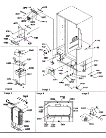 04 - Drain System, Rollers, And Evap Assy parts for Amana Refrigerator SRDE27TPSE / P1190604W E from AppliancePartsPros.com