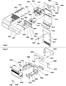09 - Ice Maker / Control Assy parts for Amana Refrigerator SRDE327S3E / P1307103W E from AppliancePartsPros.com