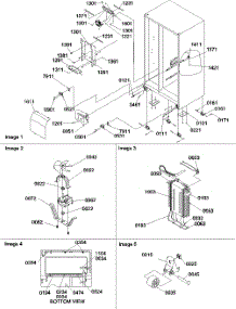 04 - Drain, Rollers, And Evap Assy parts for Amana Refrigerator SRDE522VE / P1320304W E from AppliancePartsPros.com