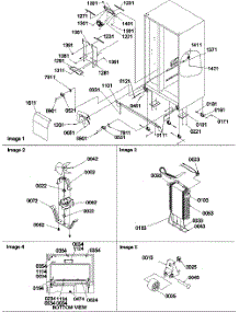 04 - Drain Systems, Rollers, And Evap Assy parts for Amana Refrigerator SRDE528VW / P1320403W W from AppliancePartsPros.com