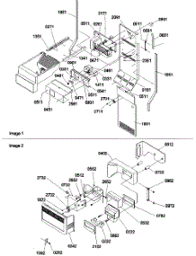 09 - Ice Maker / Control Assy parts for Amana Refrigerator SRDE528VW / P1320403W W from AppliancePartsPros.com