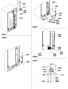 10 - Machine Compartment & Muffler Assy parts for Amana Refrigerator SRDE528VW / P1320403W W from AppliancePartsPros.com