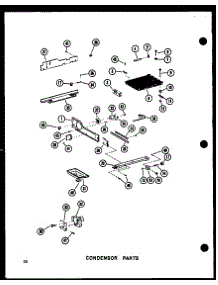 05 - Condensor Parts parts for Amana Refrigerator SRI19D / P7390015W from AppliancePartsPros.com