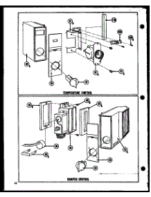 19 - Temperature Control parts for Amana Refrigerator SRI19E from AppliancePartsPros.com