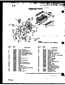 10 - Icemaker Parts parts for Amana Refrigerator SRI19E1 / P7487016W from AppliancePartsPros.com