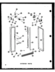 10 - Interior Parts parts for Amana Refrigerator SRI19N-1-C / P6023089W C from AppliancePartsPros.com