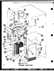 04 - Fz Functional parts for Amana Refrigerator SRI22GL / P7745511W L from AppliancePartsPros.com
