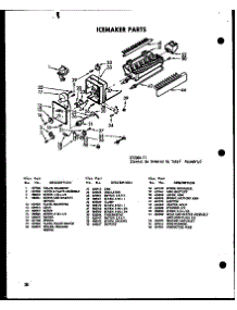 09 - Icemaker Parts parts for Amana Refrigerator SRI519W-A / P7332049W A from AppliancePartsPros.com