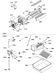 08 - Ice Maker Parts And Add On Ice Maker Kit parts for Amana Refrigerator SS21SL / P1193802W L from AppliancePartsPros.com