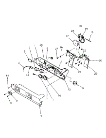 10 - Ice And Water Cavity parts for Amana Refrigerator SSD21SW / P1193901W W from AppliancePartsPros.com