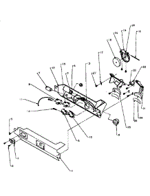 09 - Ice And Water Cavity parts for Amana Refrigerator SSD22NL / P1181302W L from AppliancePartsPros.com
