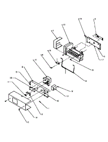 10 - Ice Maker parts for Amana Refrigerator SSD25N5L / P1178903W L from AppliancePartsPros.com