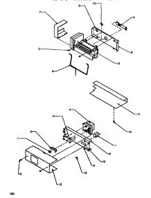 13 - Icemaker parts for Amana Refrigerator SSD522NBL / P1181001W L from AppliancePartsPros.com