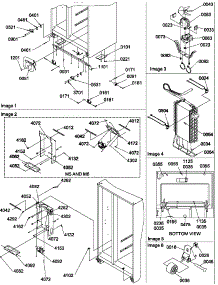 03 - Drain System, Rollers, And Evap Assy parts for Amana Refrigerator SSD522SBW / P1184705W W from AppliancePartsPros.com