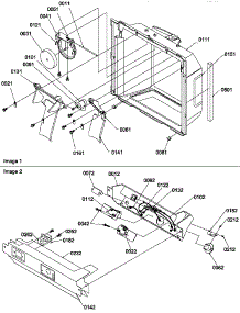 08 - Ice / Water Cavity & Elec Brkt Assy parts for Amana Refrigerator SSD522TBW / P1313601W W from AppliancePartsPros.com