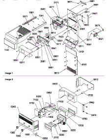 08 - Ice Maker / Control Assy parts for Amana Refrigerator SSD522TW / P1309902W W from AppliancePartsPros.com