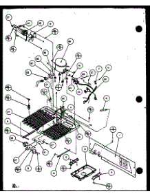 08 - Machine Compartment - Tec Comp parts for Amana Refrigerator SX22MG / P1120604W G from AppliancePartsPros.com