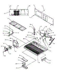 07 - Machine Compartment parts for Amana Refrigerator SX22NE / P1162703W E from AppliancePartsPros.com