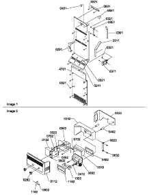 03 - Control Assy parts for Amana Refrigerator SX22SE / P1190213W E from AppliancePartsPros.com