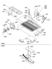 08 - Machine Compartment parts for Amana Refrigerator SX22SL / P1190210W L from AppliancePartsPros.com