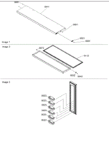 05 - Freezer Door parts for Amana Refrigerator SX26VL / P1315402W L from AppliancePartsPros.com