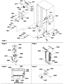 05 - Drain, Rollers, And Evaporator Assy parts for Amana Refrigerator SX522VW / P1320501W W from AppliancePartsPros.com