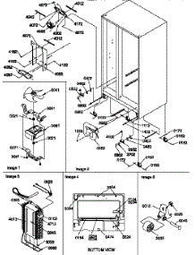 03 - Drain System, Rollers, And Evap Assy parts for Amana Refrigerator SXD20TL / P1302901W L from AppliancePartsPros.com