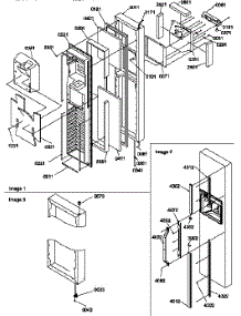 04 - Fz Door parts for Amana Refrigerator SXD20TW / P1302901W W from AppliancePartsPros.com