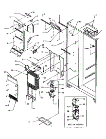 06 - Evap & Air Handling parts for Amana Refrigerator SXD22S2E / P1190404W E from AppliancePartsPros.com
