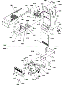 07 - Ice Maker / Control Assy parts for Amana Refrigerator SXD22S2W / P1303503W W from AppliancePartsPros.com