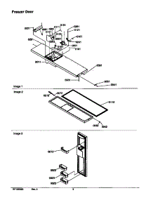 06 - Fz Door parts for Amana Refrigerator SXD23VW / P1315301W W from AppliancePartsPros.com
