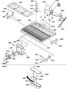 09 - Machine Compartment parts for Amana Refrigerator SXD25S2W / P1303513W W from AppliancePartsPros.com