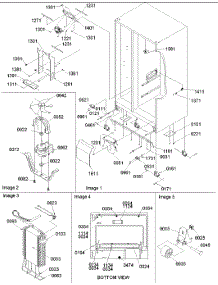 04 - Drain, Rollers, And Evap Assy parts for Amana Refrigerator SXD26VW / P1315202W W from AppliancePartsPros.com