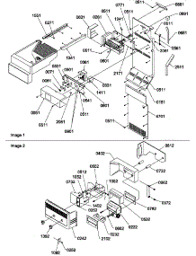 07 - Ice Maker / Control Assy parts for Amana Refrigerator SXD27TE / P1302801W E from AppliancePartsPros.com