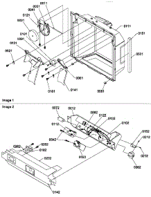 08 - Ice / Water Cavity & Elec Brkt Assy parts for Amana Refrigerator SXD322L / P1313901W L from AppliancePartsPros.com