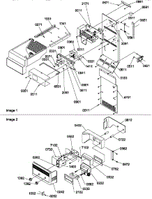 08 - Ice Maker / Control Assy parts for Amana Refrigerator SXD322L / P1305703W L from AppliancePartsPros.com