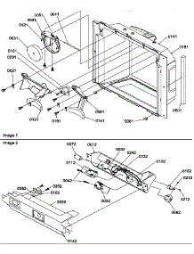 06 - Ice & Water Cavity & Elec Brkt Assy parts for Amana Refrigerator SXD322S2W / P1305701W W from AppliancePartsPros.com