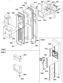 04 - Fz Door parts for Amana Refrigerator SXD322W / P1313901W W from AppliancePartsPros.com