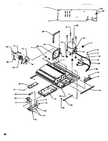 14 - Machine Compartment parts for Amana Refrigerator SXD520SL / P1182401W L from AppliancePartsPros.com